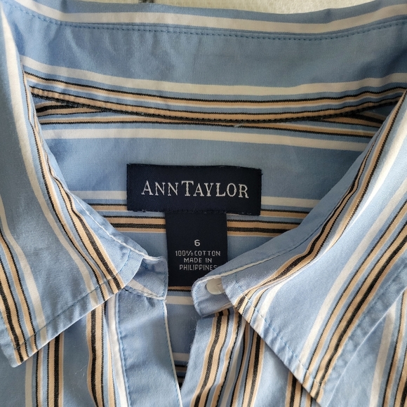 Ann Taylor button down shirt - Picture 3 of 7